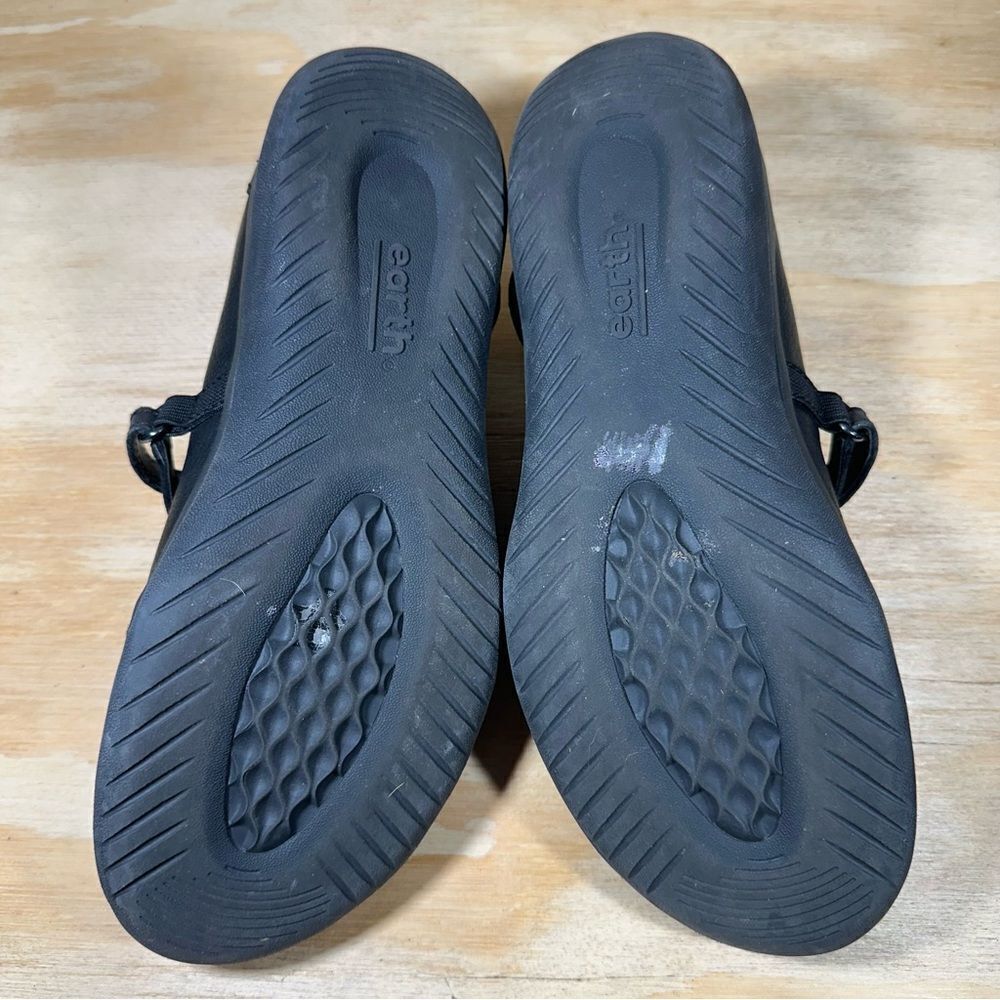 Earth Kara Newton Black Leather Mary Jane Shoes Women’s Size 6.5 - Picture 7 of 8
